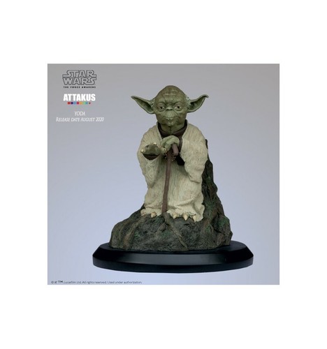 Attakus star wars statue - attakus, yoda